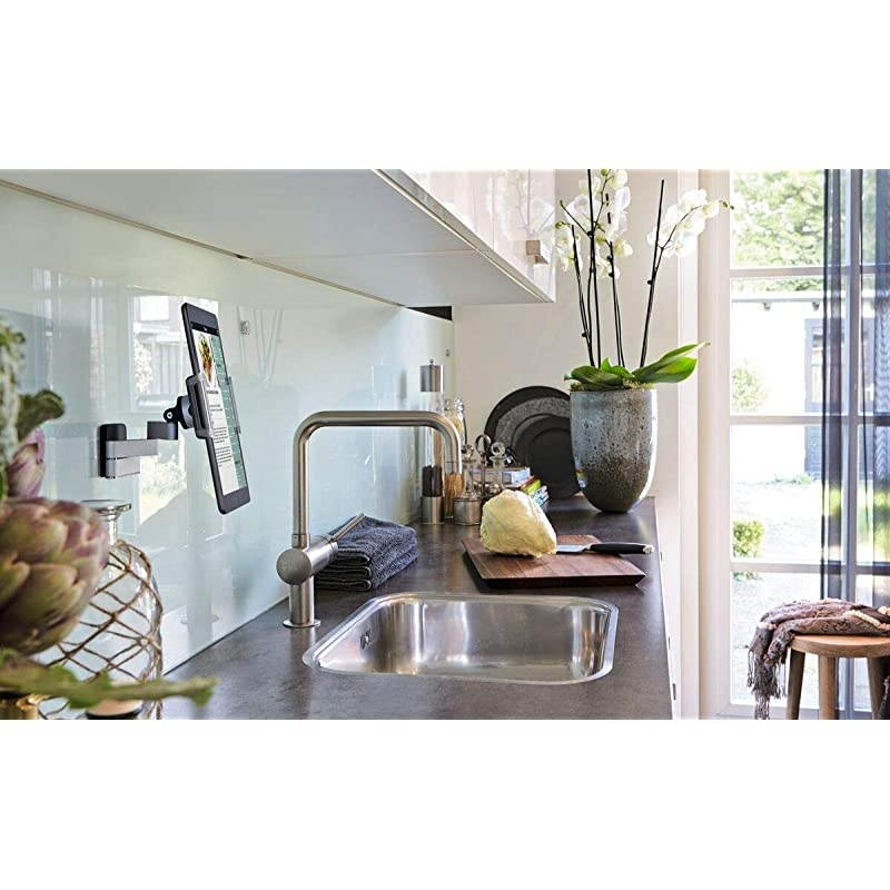 iPad and Tablet Wall Mount Universal and Adjustable TMS 1030 Full Motion Swivel Tilt and Rotating Mount for Home