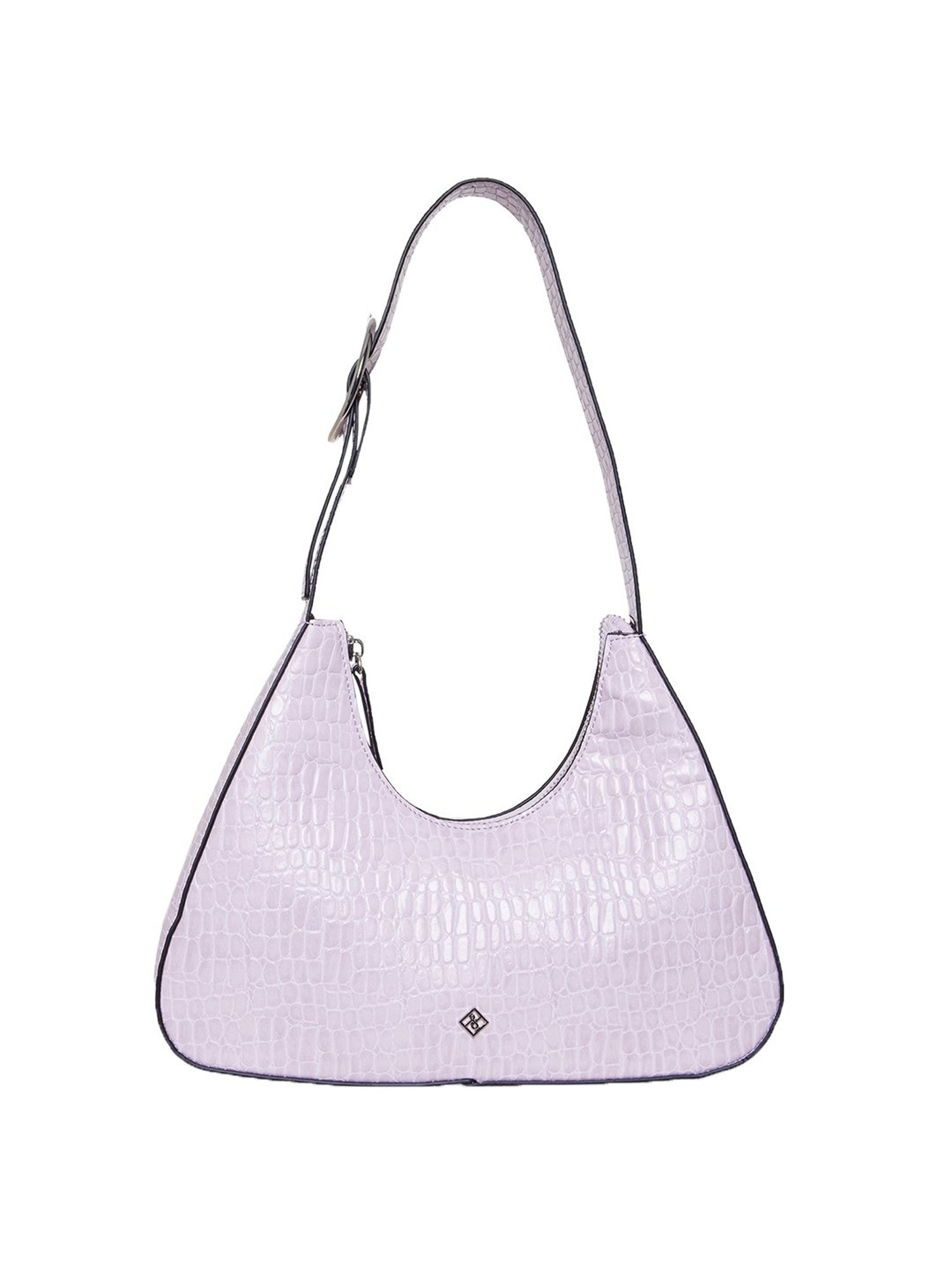 Call It Spring RETROH530 Purple Textured Medium Hobo Handbag