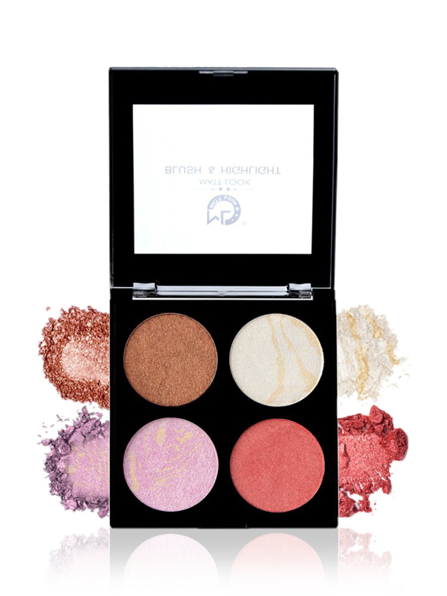 Matt Look Makeup Series Blush & Highlight 01 - 12 gm