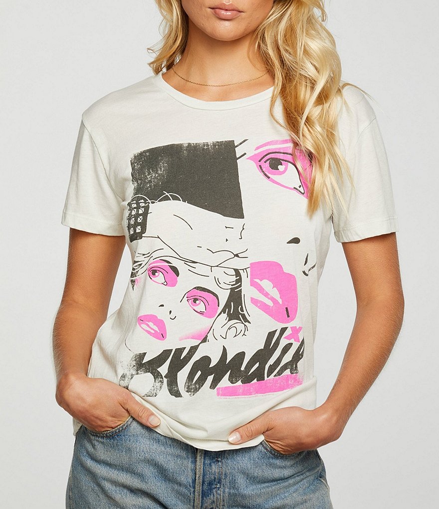 Chaser Blondie Short Sleeve Jewel Neck Graphic Tee