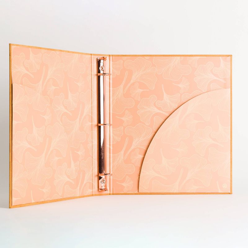 Day Designer Padfolio with Notepad Black - Blue Sky