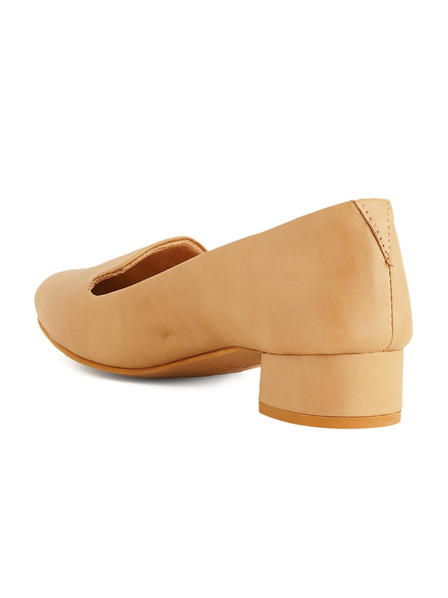 Scentra Women's Beige Casual Pumps