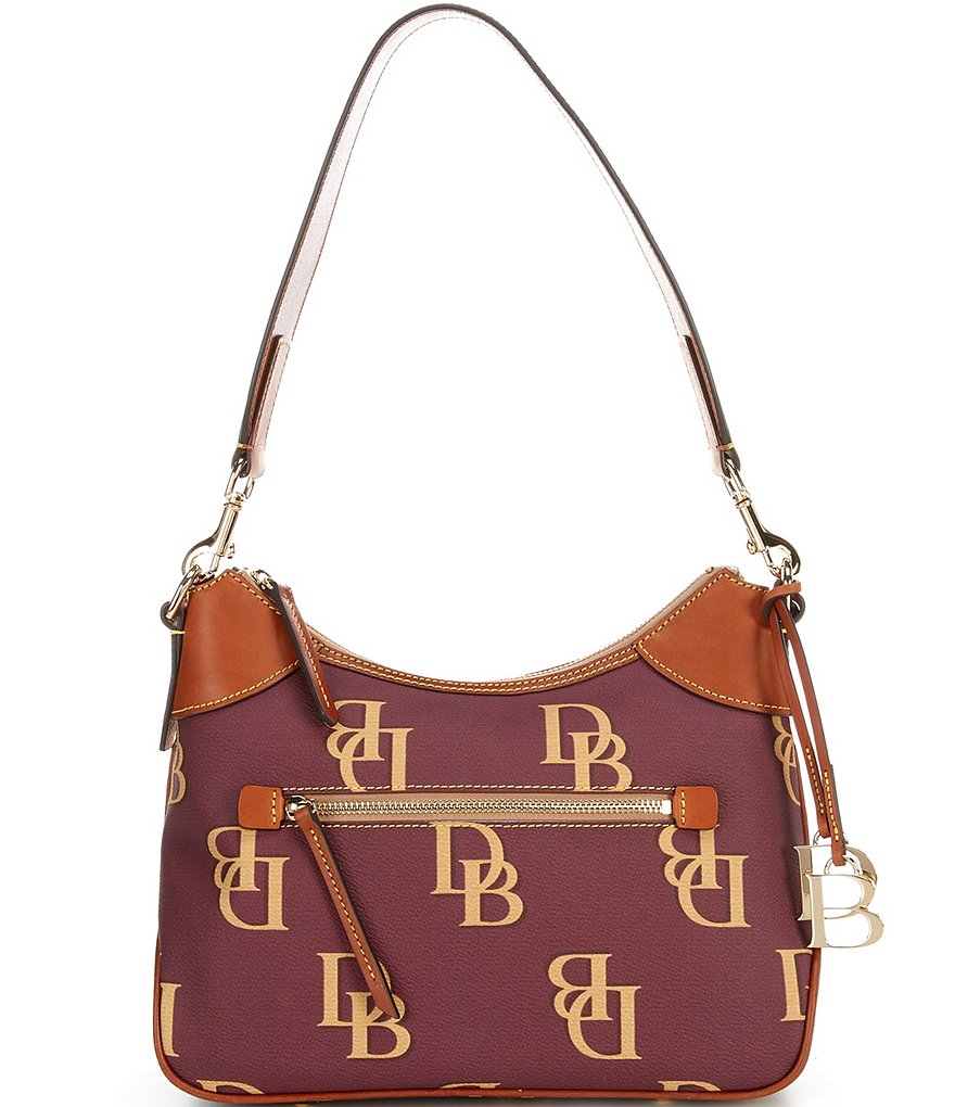 Dooney & Bourke Signature Monogrammed Collection Hobo Bag