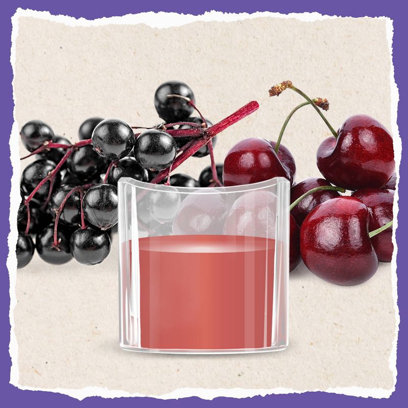 Mucinex Cold and Flu Nighttime Suppressant -  Elderberry - 6 fl oz