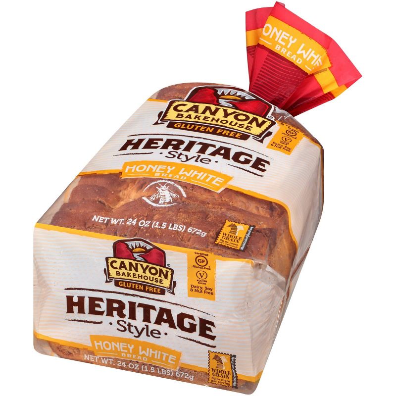 Canyon Bakehouse Gluten Free Heritage Honey White Bread - 24oz