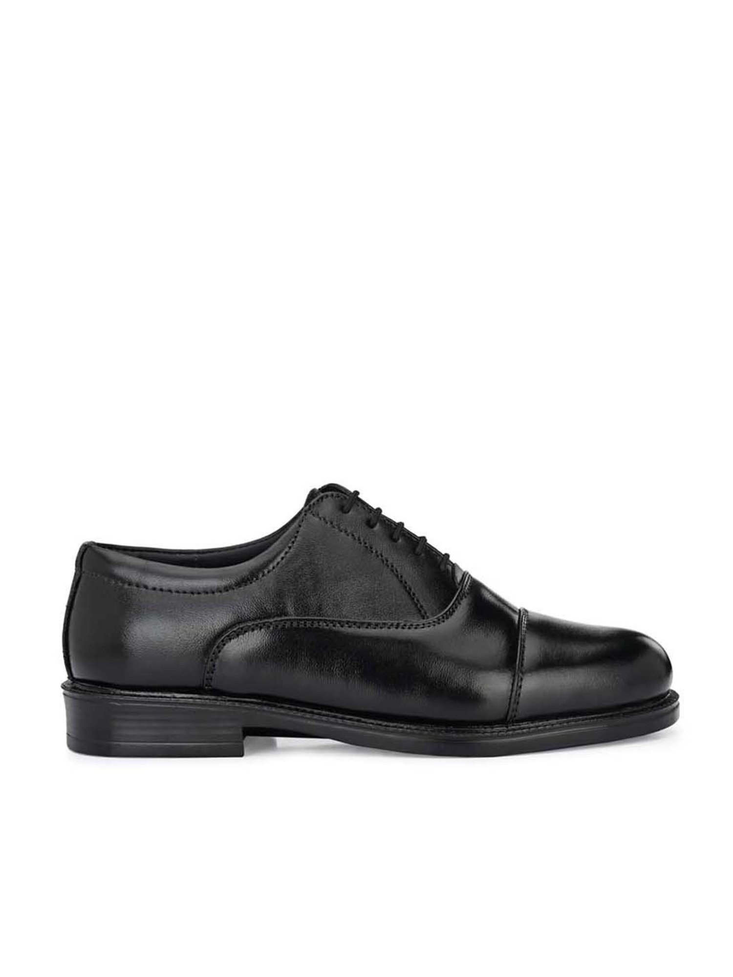Eego Italy Men's Black Oxford Shoes