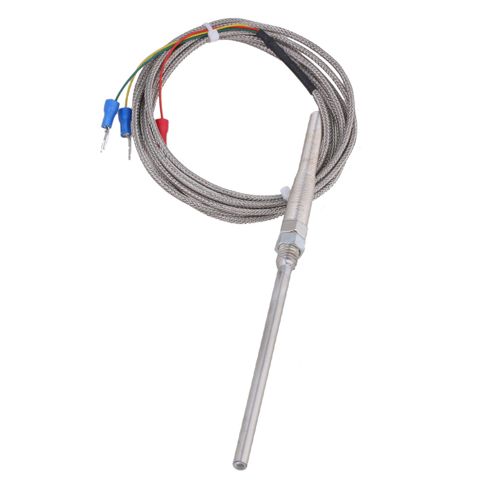 2m Resistive Temperature Control Sensor Probe -20~420degree Stainless Steel