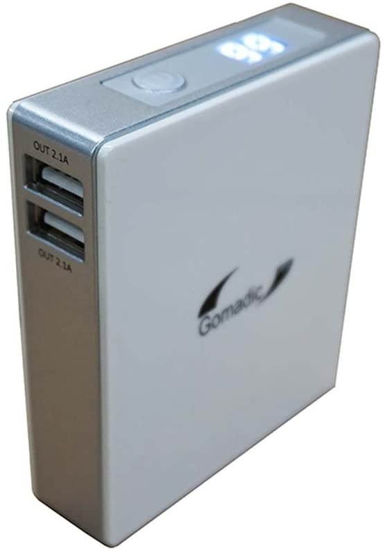 Gomadic Unique Portable Rechargeable Battery Pack Designed for The Sony NWZ-S544 - High Capacity Charger That fits in Your Pocket