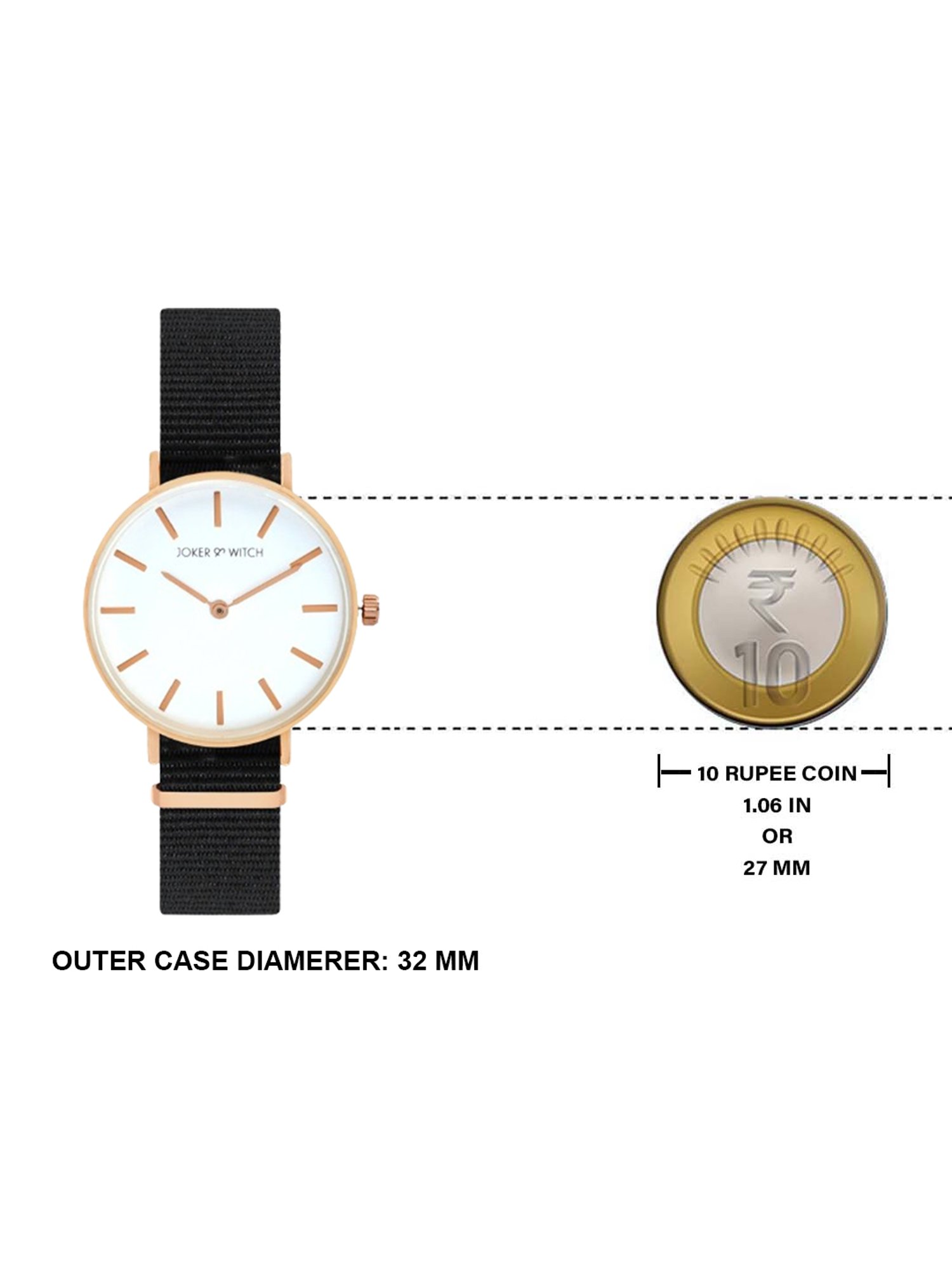 Joker & WItch JWBS547 Analog Watch for Women With Bracelet