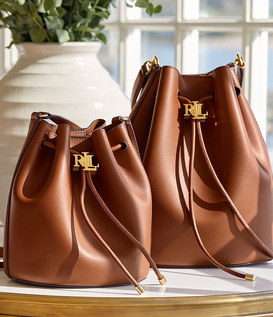 COACH Colorblock Leather Willow Bucket Bag