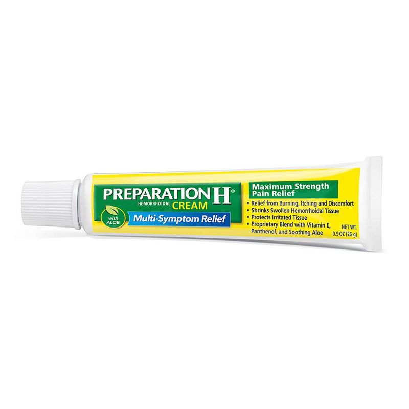 Preparation H Multi-Symptom Relief Hemorrhoidal Cream with Aloe - 0.9oz