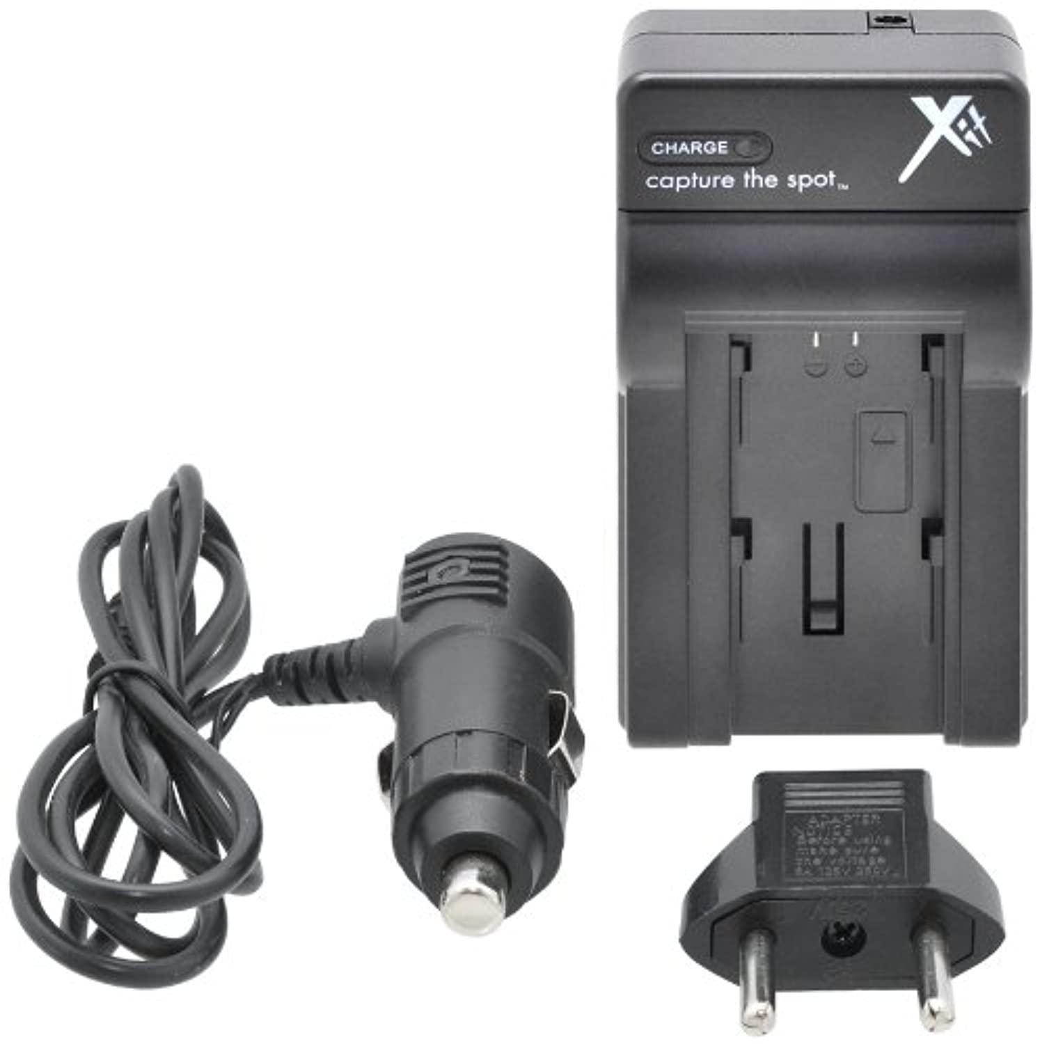 Xit XTCHBLC12 Battery Charger for Panasonic DMW-BLC12 Battery (Black)