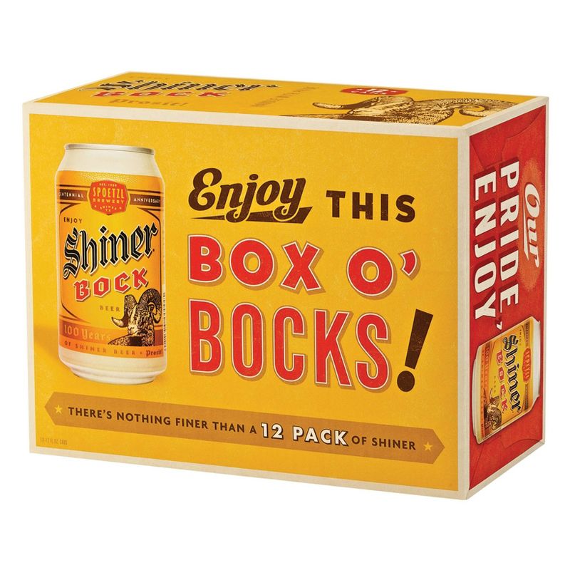 Shiner Bock Beer - 12pk/12 fl oz Cans