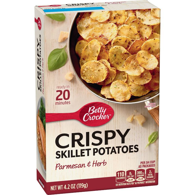 Betty Crocker Crispy Skillet Parmesan Herb Potatoes - 4.2oz