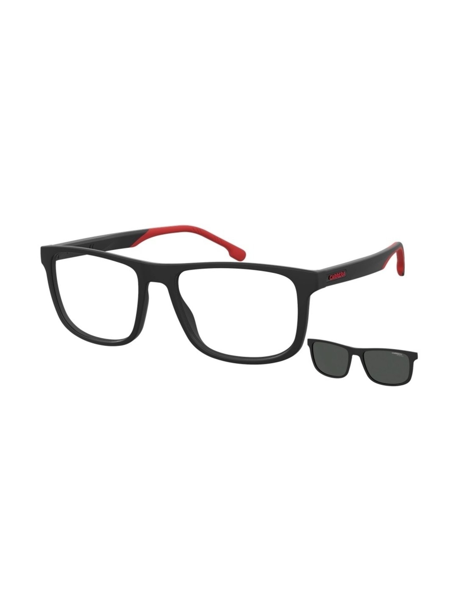 Carrera Grey Rectangular Polarised and UV Protected Lens Sunglasses for Men