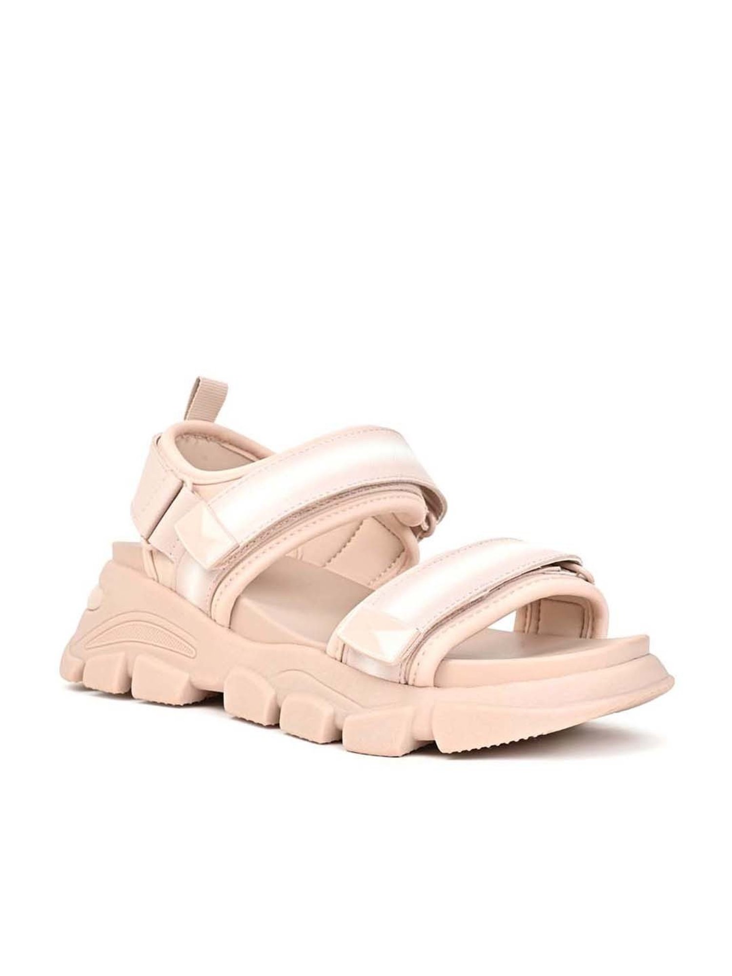 Aldo Women's Beige Floater Wedges