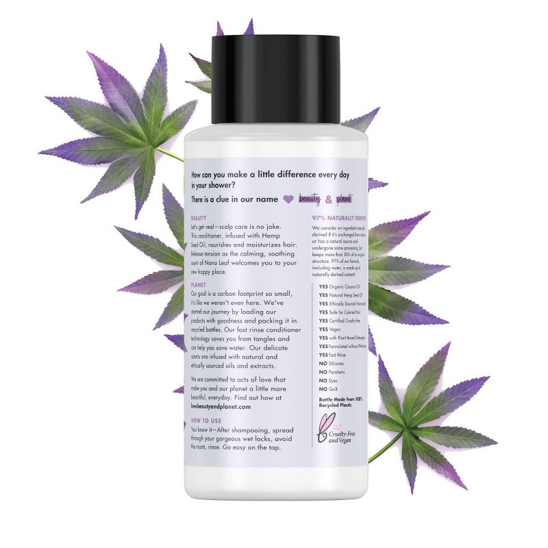 Love Beauty and Planet Hemp Seed Conditioner - 13.5 fl oz