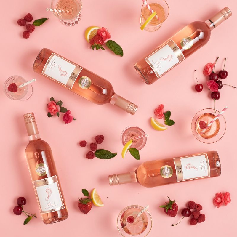 Barefoot Rosé Wine - 750ml Bottle