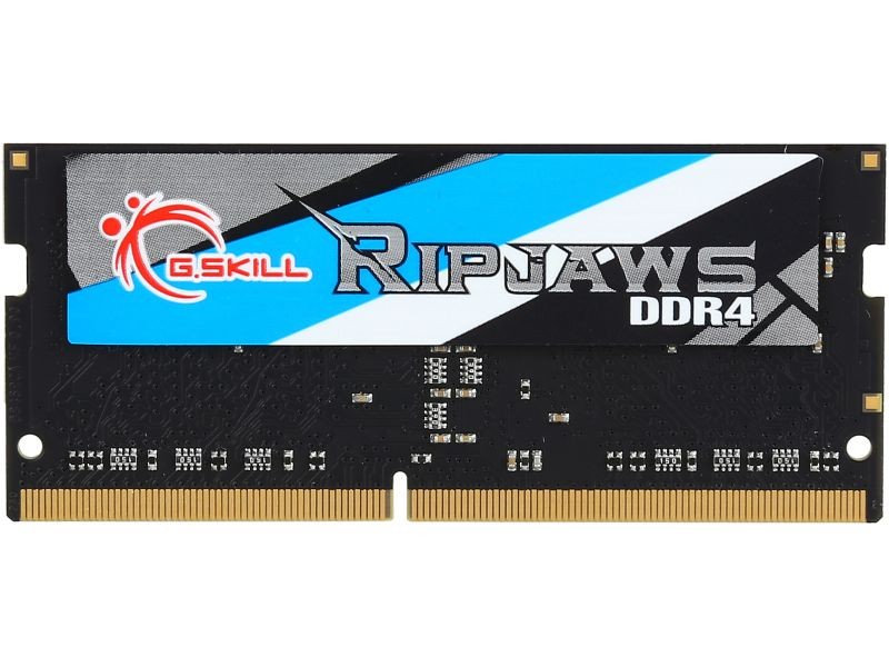 G.SKILL Ripjaws SO-DIMM 8GB 260-Pin DDR4 SO-DIMM DDR4 3200 (PC4 25600) Laptop Memory Model F4-3200C18S-8GRS