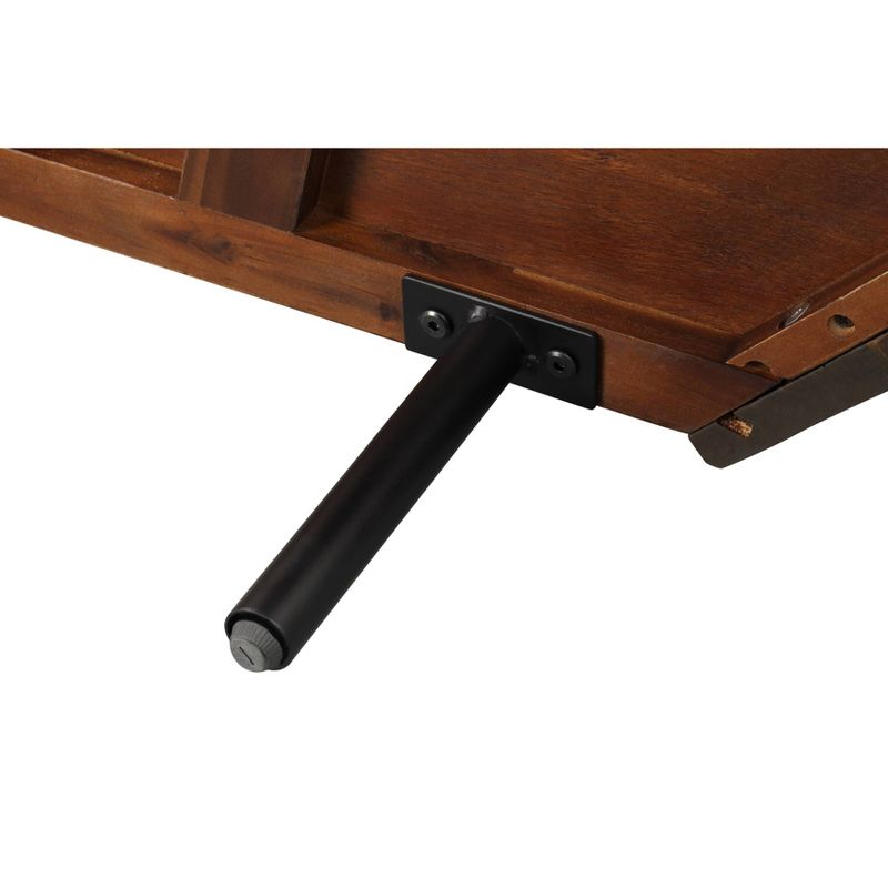 Melani Corner TV Stand for upto 41" Dark Brown - Summerland Home