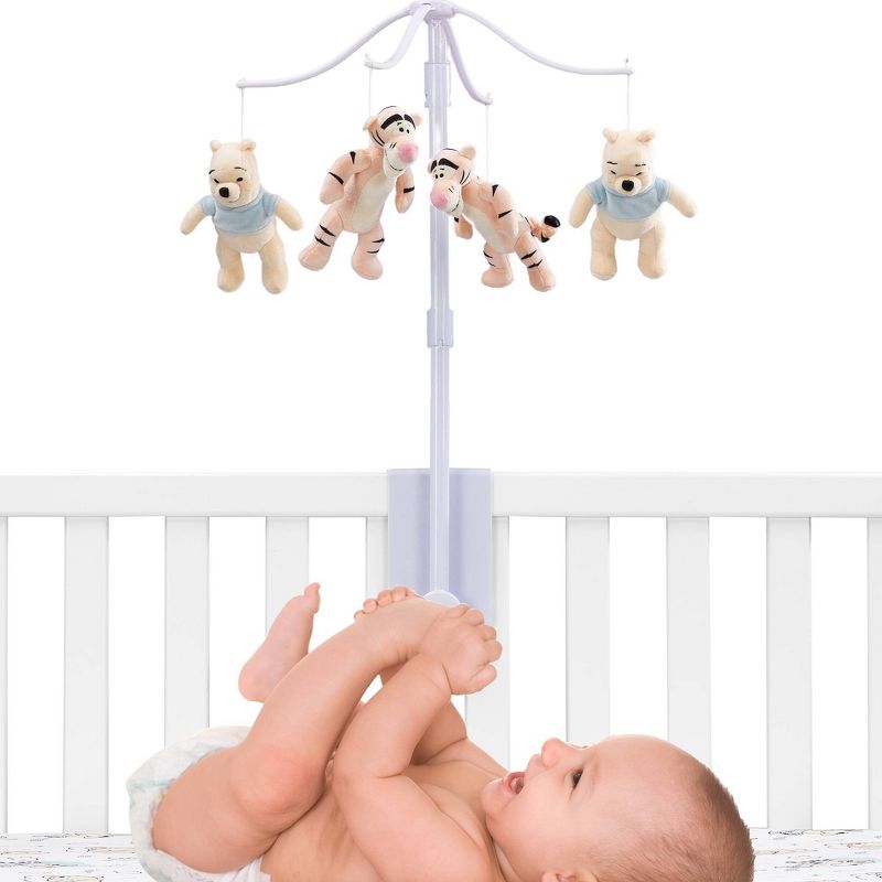 Lambs & Ivy Winnie the Pooh Hugs Musical Baby Crib Mobile
