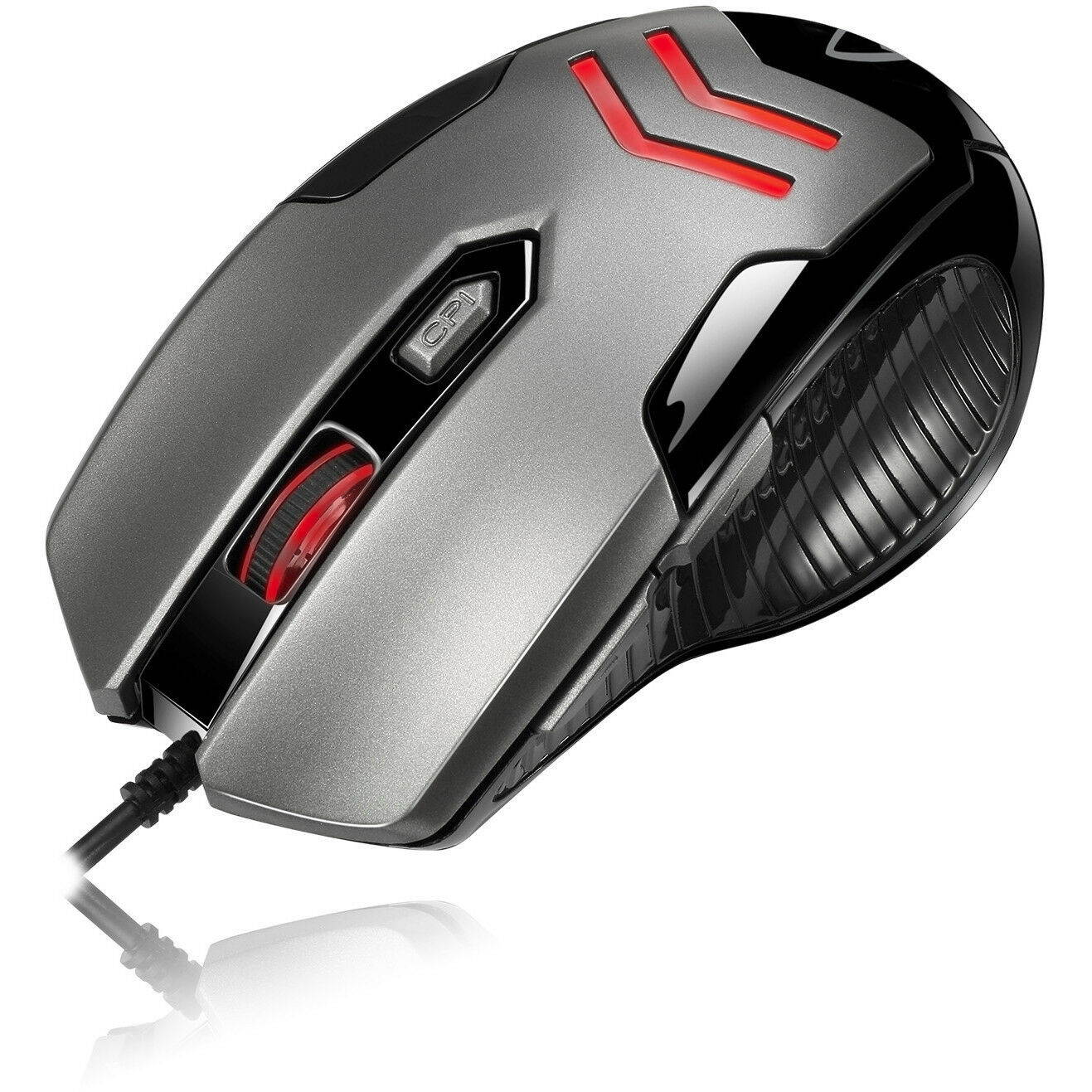Adesso Multi-Color 6-Button Gaming Mouse 6 Buttons 3200 dpi