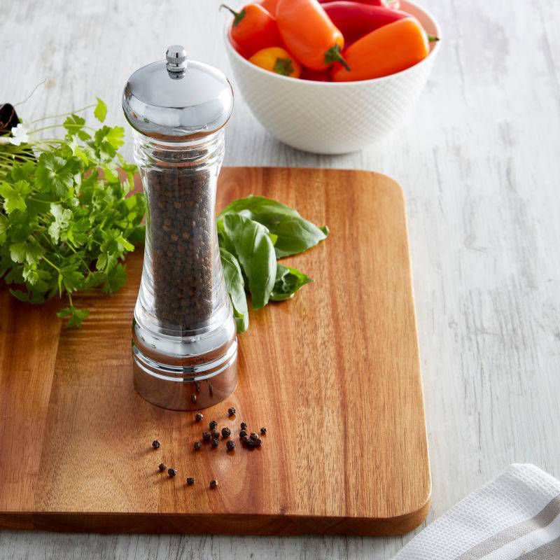 Kamenstein Chrome Peppercorn Grinder 8.5"