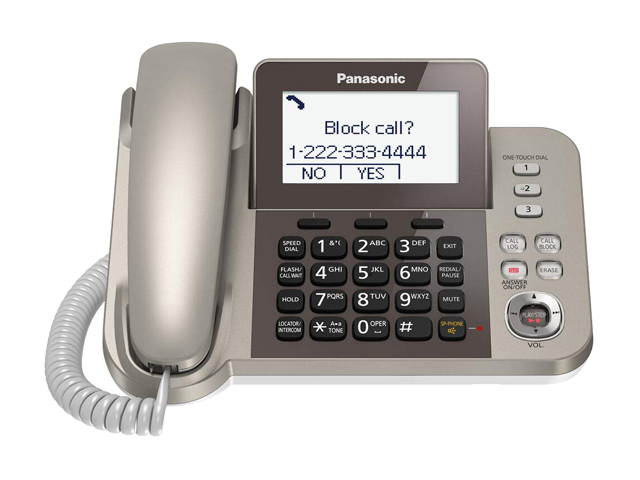 Panasonic KX-TGF352N Corded/Cordless System with 2 Cordless Handsets