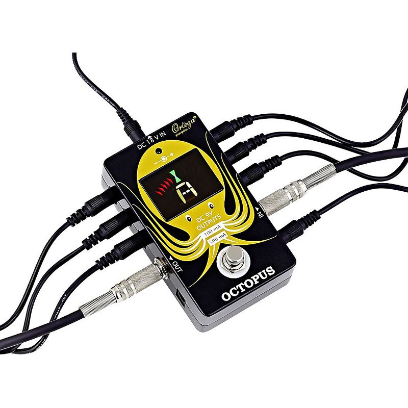Ortega Octopus Chromatic Pedal Tuner & Power Station