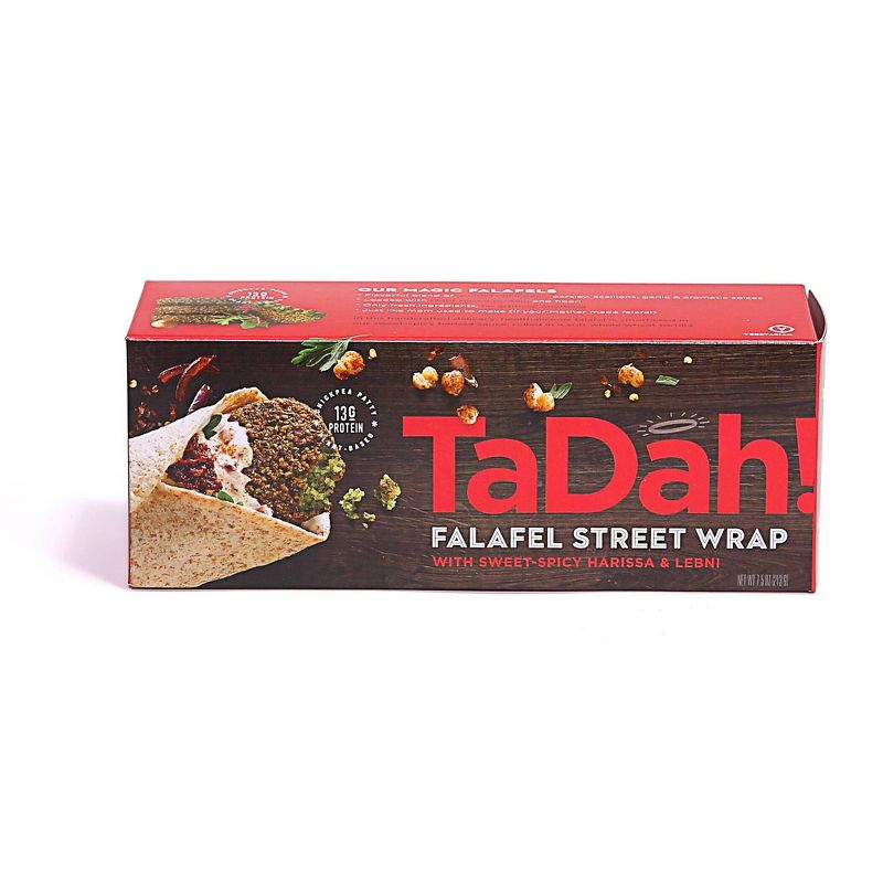Tadah Falafel Wrap Sweet & Spicy Harissa - 7.5oz.