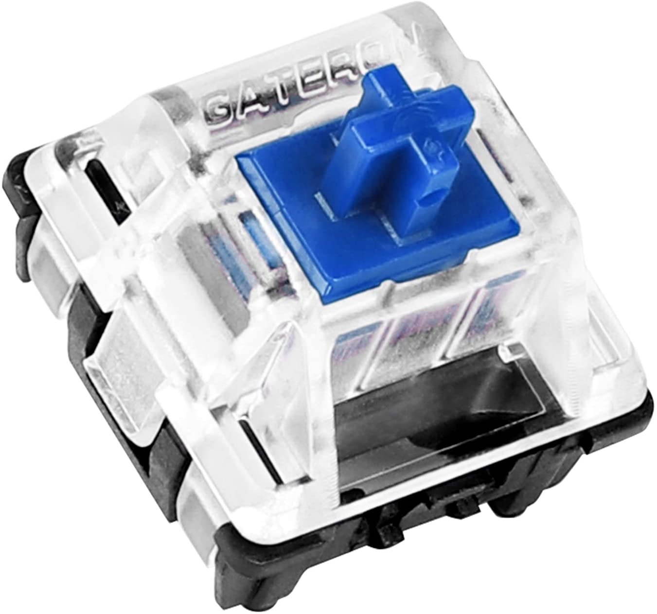 Gateron Optical Switch DIY Replaceable Switches for Mechanical Gaming Keyboard (10 PCS Blue Switch) (Multiple)