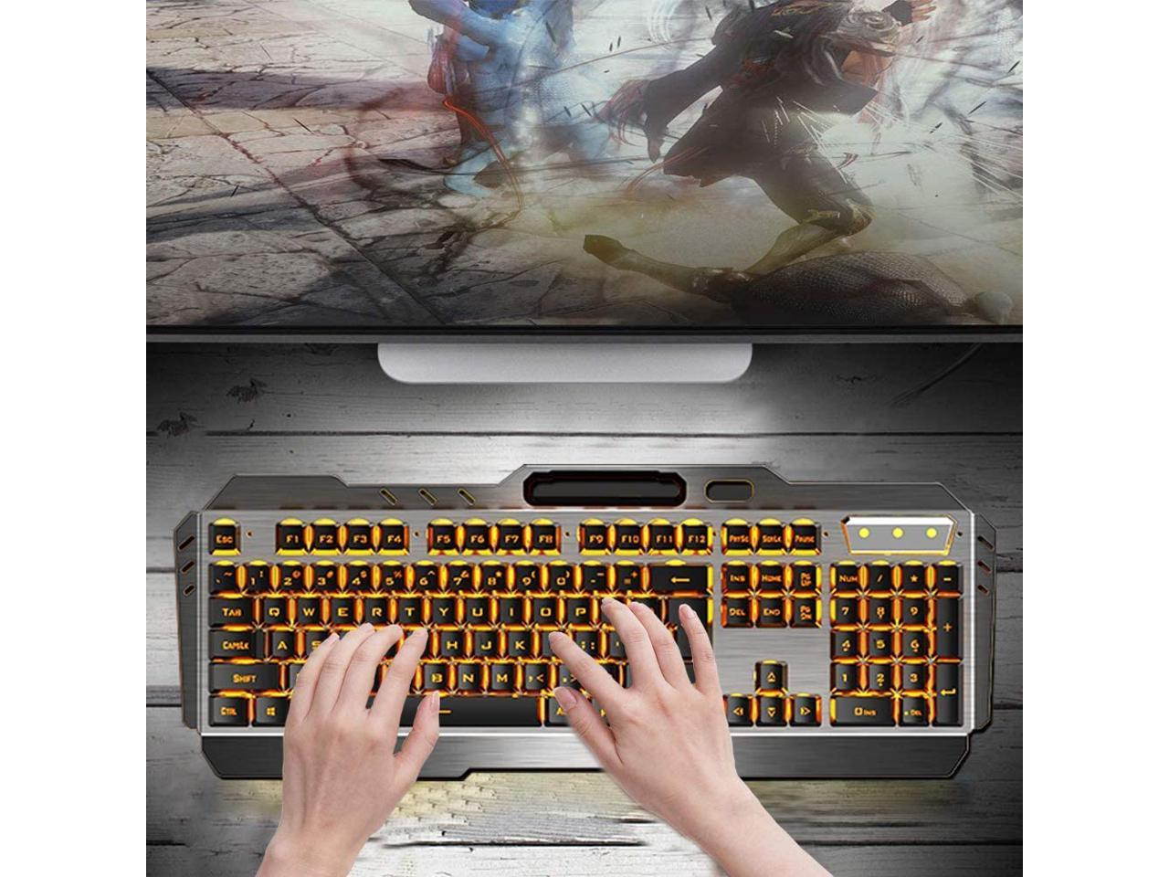 LIMEIDE K670  Wireless Keyboard and Mouse Combo,2.4G Cute Round Mute Keyboard Mouse Set for Laptop, Computer, Mac(Black)