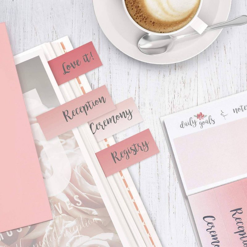 Undated Post-it Floral Note Wedding Planner - Canopy Street