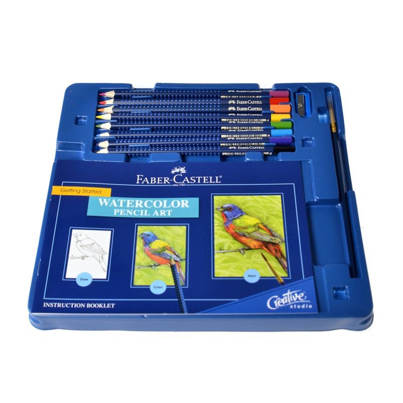 Creative Studio Getting Started Watercolor Pencil Art Kit 12ct - Faber-Castell