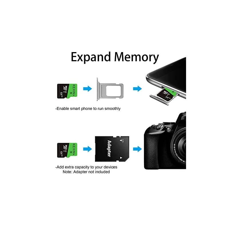 Micro SD Card 64 GB Memory Card MicroSDXC UHSI Micro SD Card Class 10 64 GB TF Card High Speed Micro Memory Card C10 U3