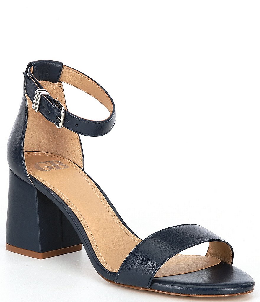 GB Block-Party Leather Two-Piece Sandals