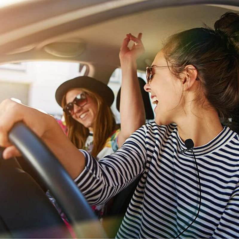 Lavalier Lapel Microphone for TYPE-C, Mini Omnidirectional Condenser Mic Recording Clip-on Mic for iPhone Android Smartphone Audio for Youtube/Interview/TIKTOK/Vlogging (79")