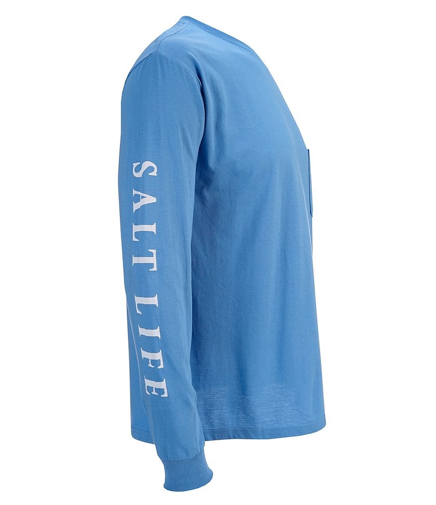 Salt Life Lobster Quest Long-Sleeve Pocket Tee