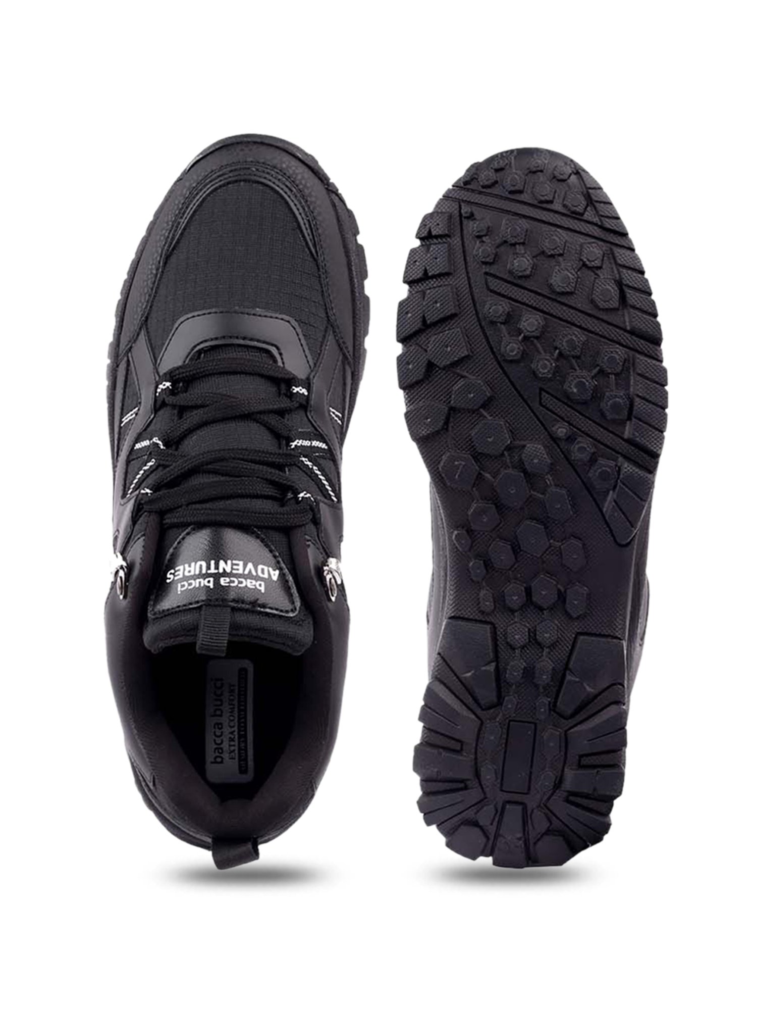 Bacca Bucci Men's ATLAS Black Outdoor Shoes
