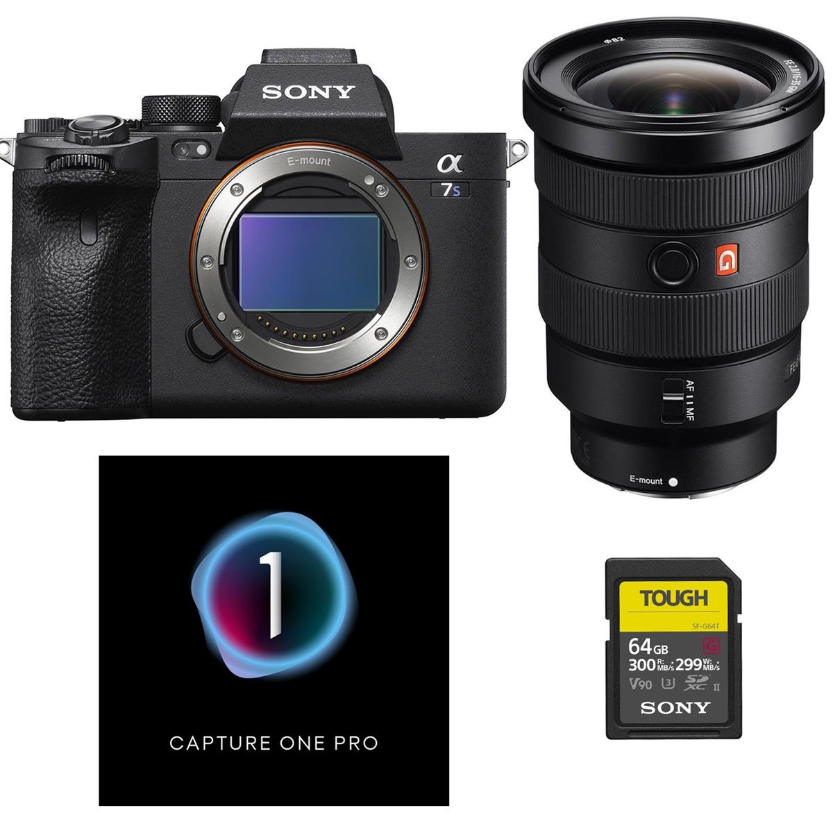 Sony Alpha a7S III Mirrorless Camera with 16-35mm f/2.8 GM Lens with Capture One