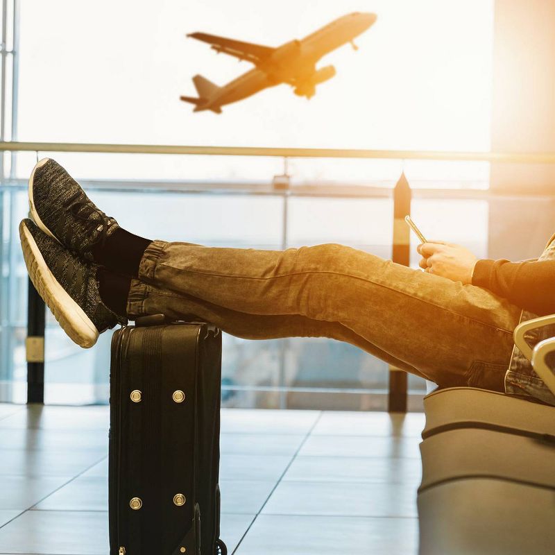 Lewis N. Clark Flight Compression Socks - Large