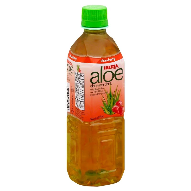 Iberia Strawberry Aloe - 16.9 fl oz Bottle