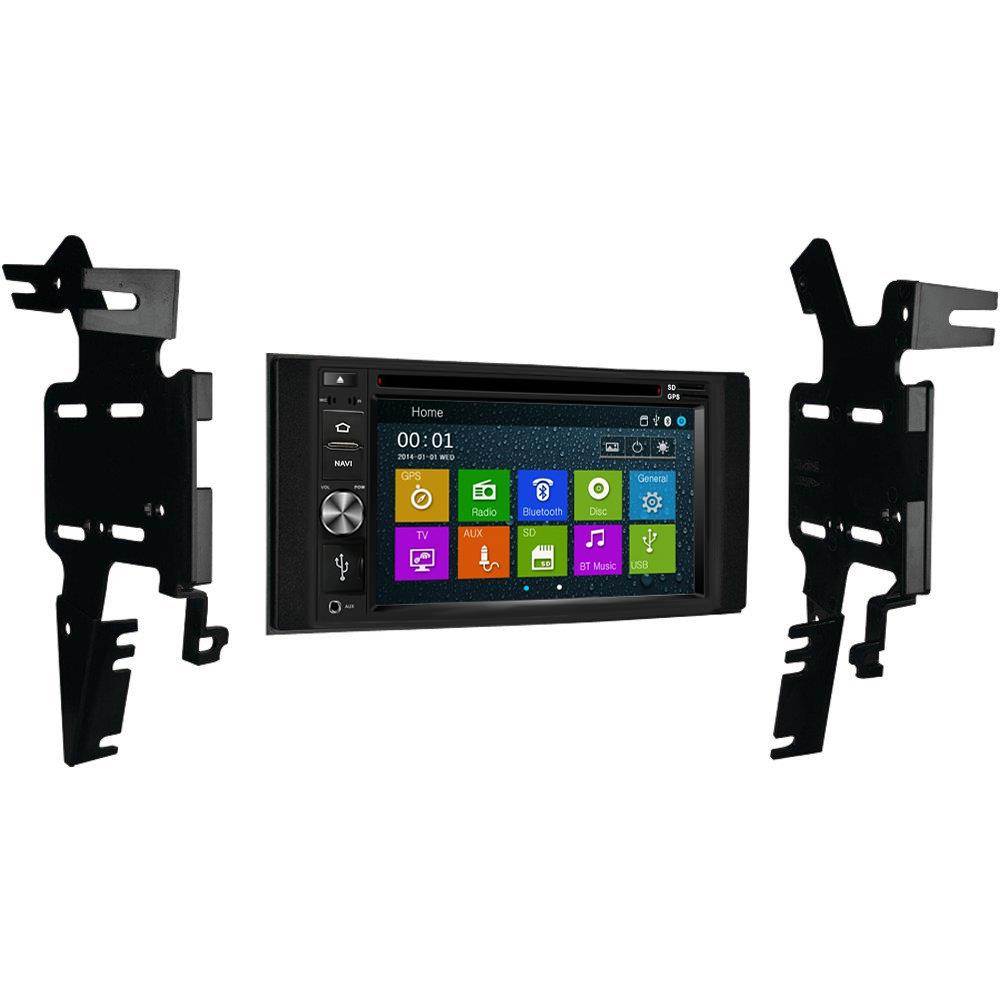 Otto Navi In Dash Navigation System DVD GPS Navigation Multimedia Radio and Dash Kit for Nissan Frontier 2013-2016