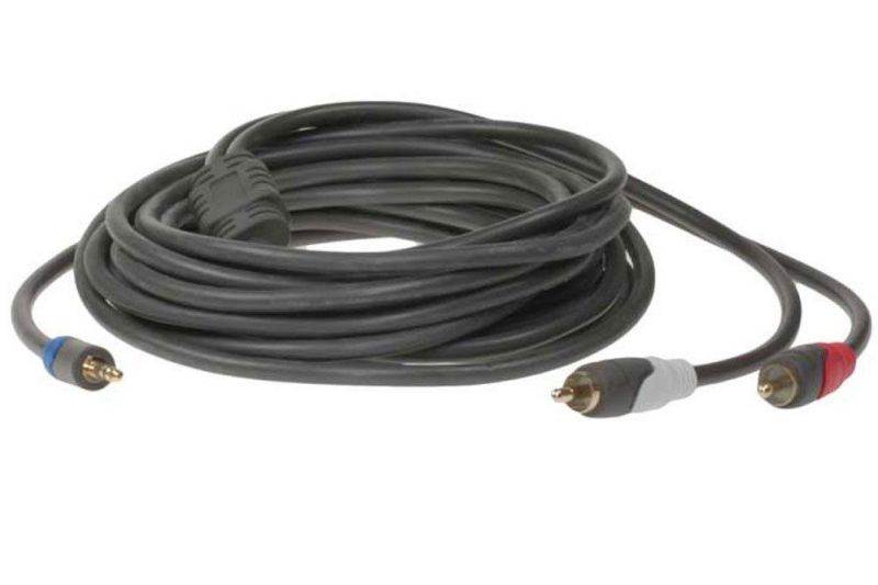 SF Cable 5 Meter 3.5mm to 2 RCA Stereo Audio Cable (16.4ft)