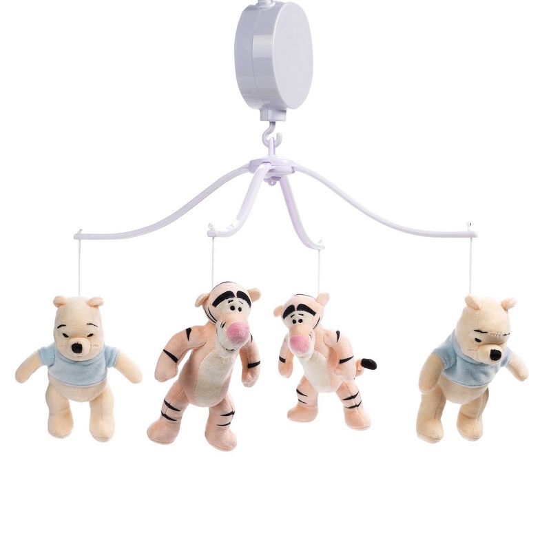 Lambs & Ivy Winnie the Pooh Hugs Musical Baby Crib Mobile