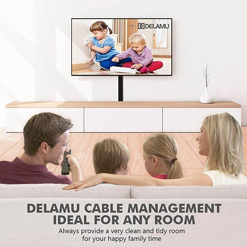 Cable Concealer 157in Cord Cover PVC Wire Molding Paintable Wire Channel to Hide a Single Power Cord Speaker Wire or TV Cables in Home or Office 10X L157in W059in H04in CC03 Black