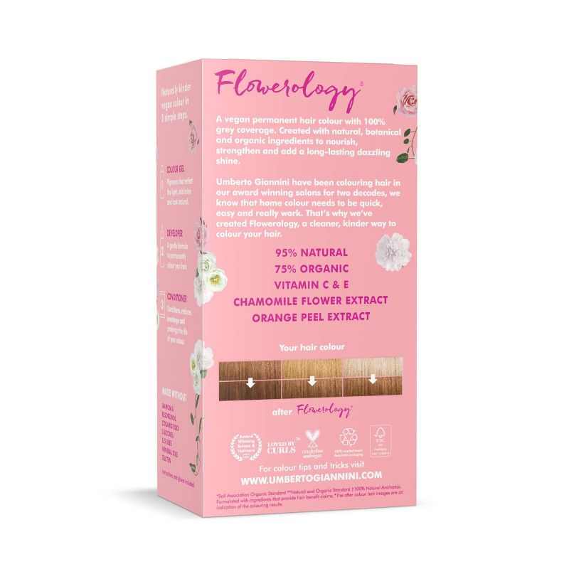 Umberto Giannini Flowerology Vegan Color - Dark Blonde - 3.75 fl oz
