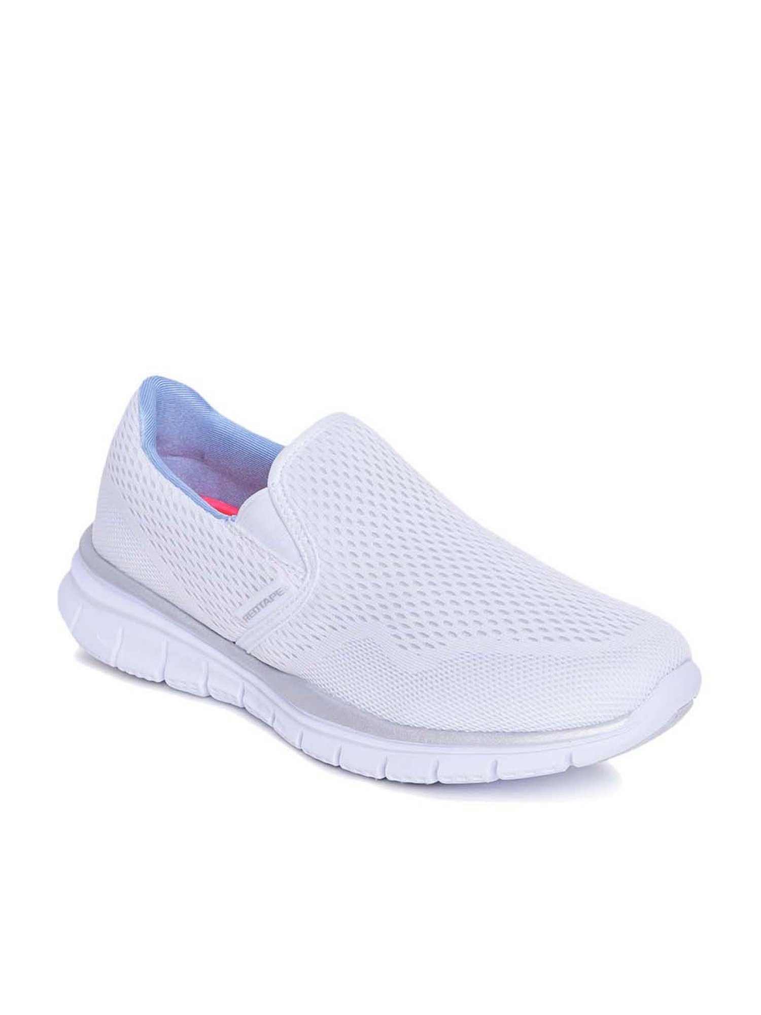 Red Tape Women's White Walking Shoes