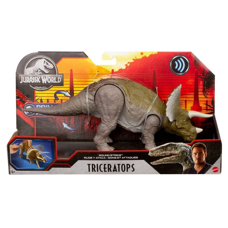 Jurassic World Sound Strike Triceratops