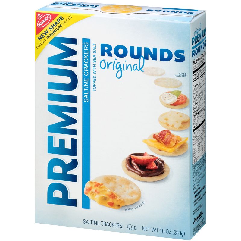 Premium Rounds Original Saltine Crackers - 10oz